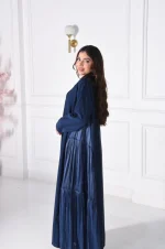 Navy Cloche Abaya